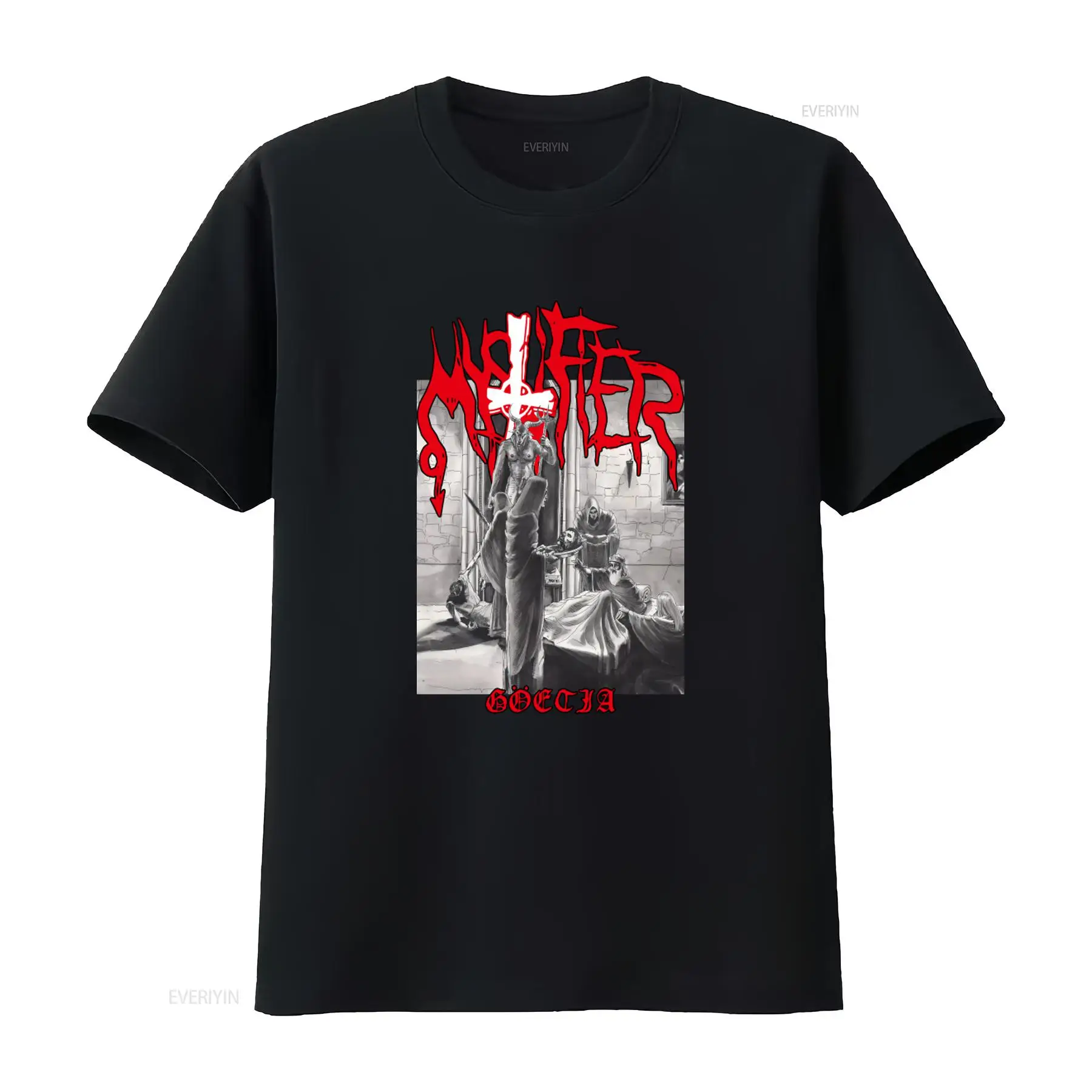 Mystifier Goetia Black Metal T - Vintage Fashion Influencer review and price
